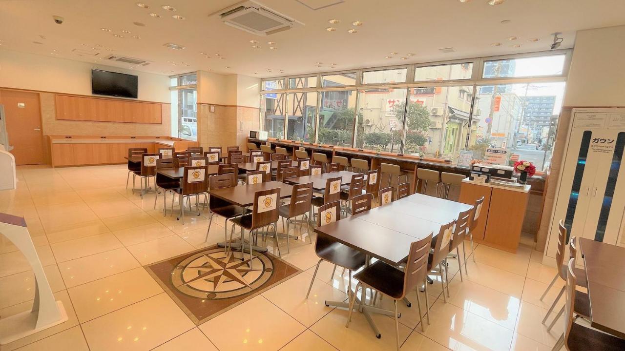 Toyoko Inn Okayama Eki Nishi Guchi Hiroba Ngoại thất bức ảnh